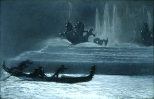 Gece Fıskiyeleri, Dünyalar Kolomb Sergisi by Winslow Homer